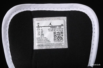 WHITE 1 MID BQ6931-103 (GS) JORDAN TEAL AIR TINT BLACK 1121